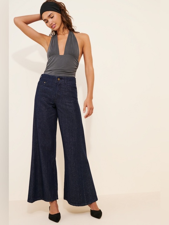 Pilcro Pants - Anthropologie Pilcro Women’s 28 (Fits 31)Adi Sparkle Pull On Mid Rise Flare Jean